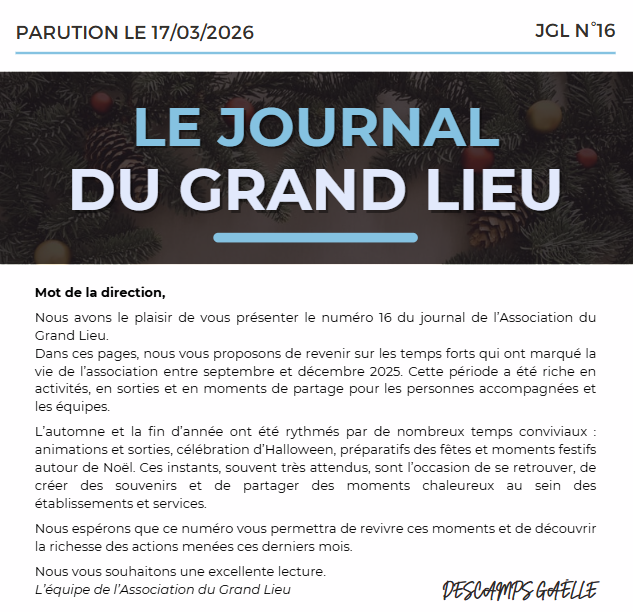 Journal Associatif N°16